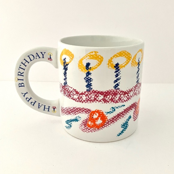 HAPPY BIRTHDAY Coffee Cup / Mug by Applause, y2k - Picture 6 of 8